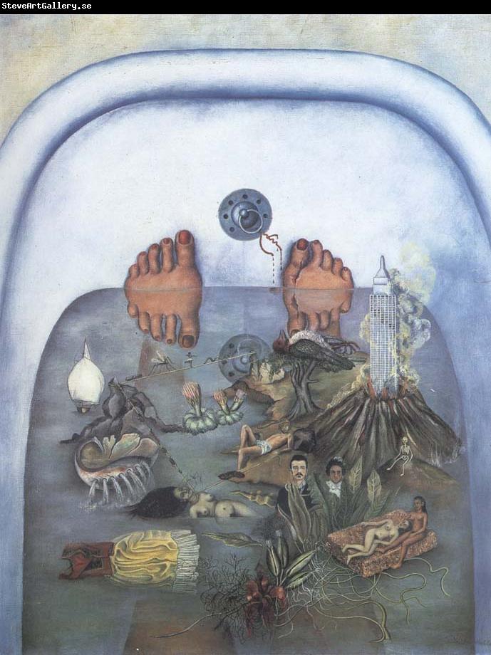 Frida Kahlo What the water gave me